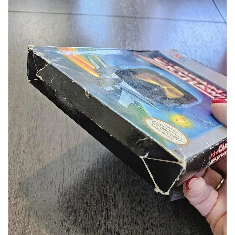 Captain Skyhawk (Nintendo NES, 1989) box but no manual